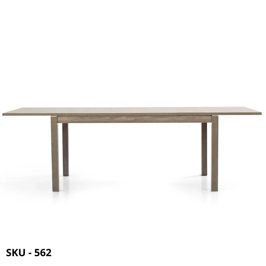 marca-design-shop-Tavolo-allungabile-rovere grigio materico- Stile Moderno-Contemporaneo-Made-in-Italy