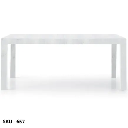 Tavolo allungabile in legno nobilitato, rovere consumato o bianco frassinato, 2 allunghe da 50 cm - Made in Italy