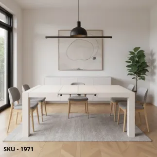 Tavolo Allungabile in Legno Nobilitato – Stile Moderno - Contemporaneo – Made in Italy