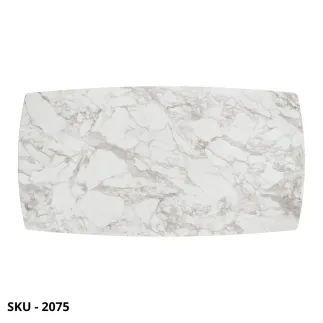 Tavolo Effetto Marmo Allungabile con Piano in Ceramica e Gambe in Metallo Bronzo – Stile Moderno – Made in Italy