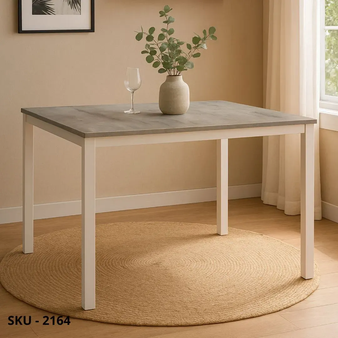 marca-design-shop-stile-moderno-stile-contemporaneo-Tavolo Allungabile in Nobilitato e Gambe in metallo – Stile Contemporaneo