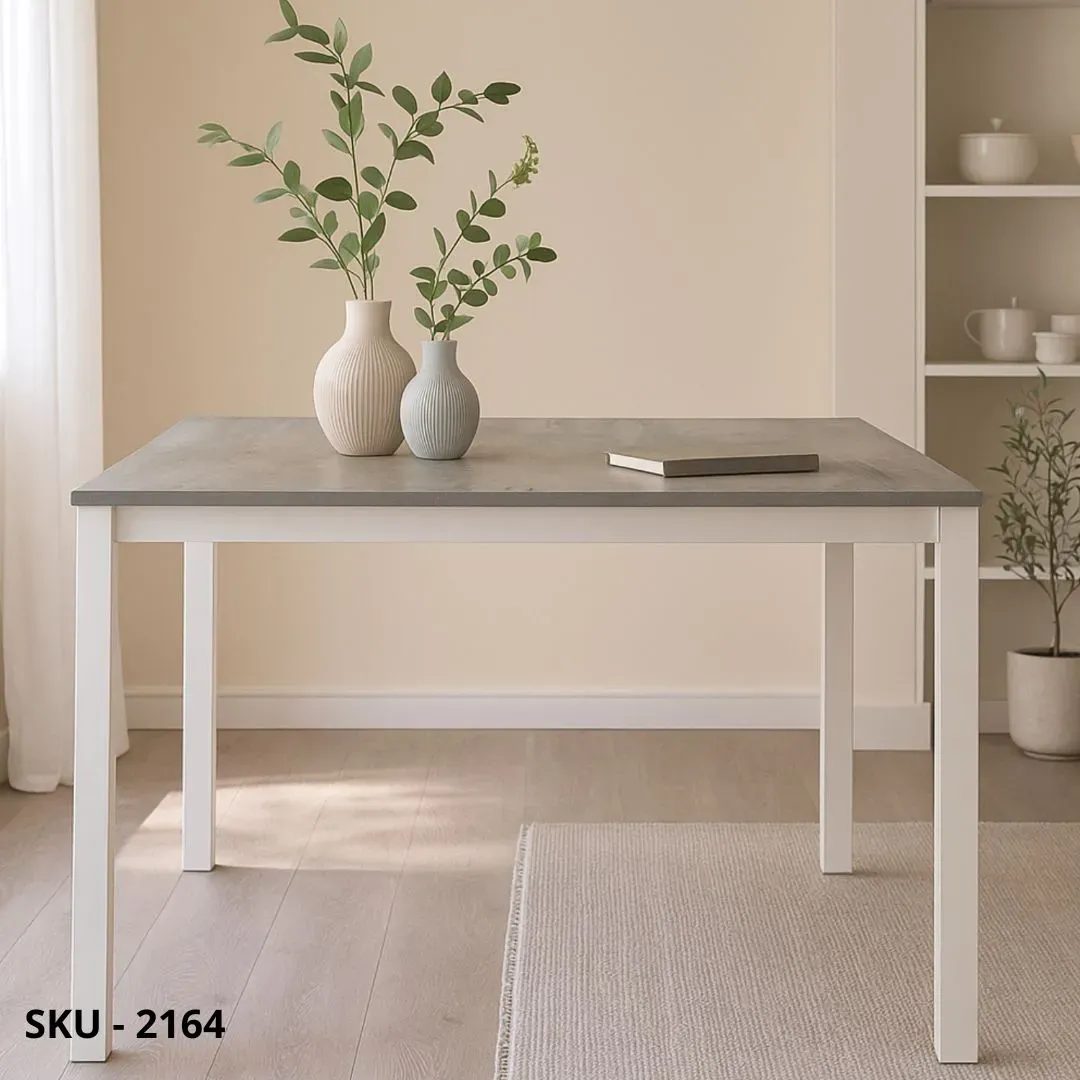 marca-design-shop-stile-moderno-stile-contemporaneo-Tavolo Allungabile in Nobilitato e Gambe in metallo – Stile Contemporaneo