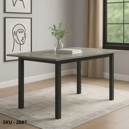 marca-design-shop-stile-moderno-stile-contemporaneo-Tavolo Allungabile in Nobilitato e Gambe in metallo