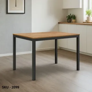 marca-design-shop-stile-moderno-stile-contemporaneo-Tavolo Fisso in Nobilitato e Gambe in metallo