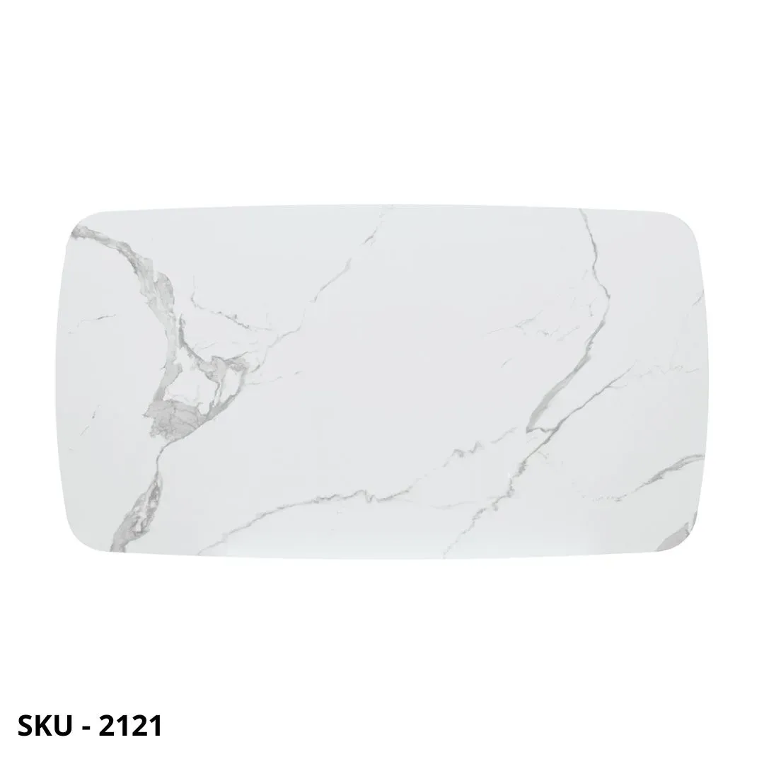 marca-design-shop-stile-moderno-stile-contemporaneo-Tavolo Allungabile con Piano in Ceramica e Base in Metallo Rivestito