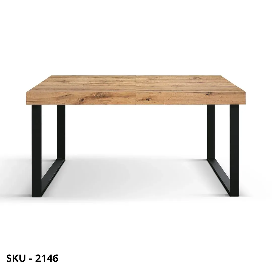 marca-design-shop-stile-moderno-stile-contemporaneo-Tavolo Allungabile – Piano in Nobilitato Grigio Cemento