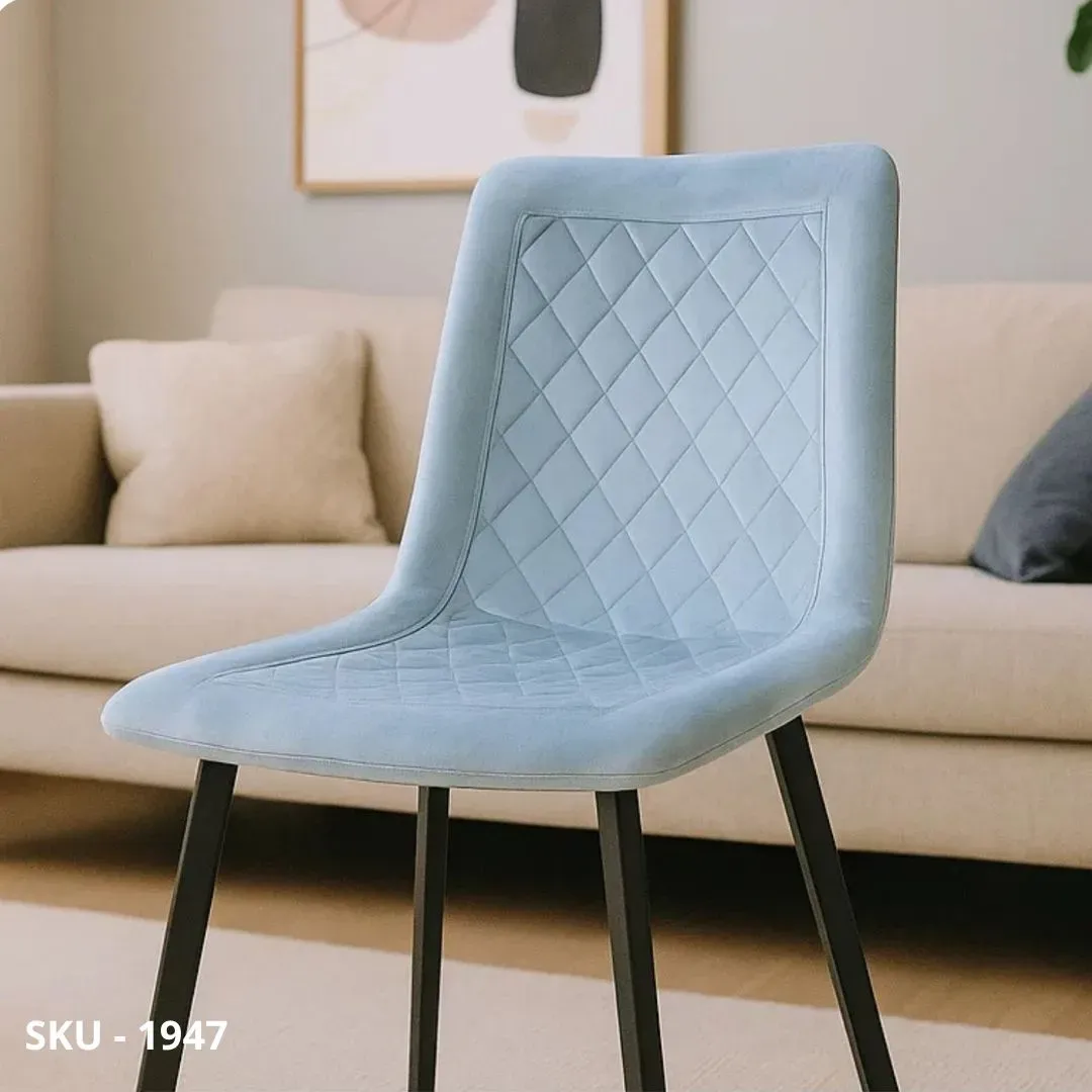 marca-design-shop-stile-moderno-stile-contemporaneo-Set 4 Sedie Imbottite in Velluto