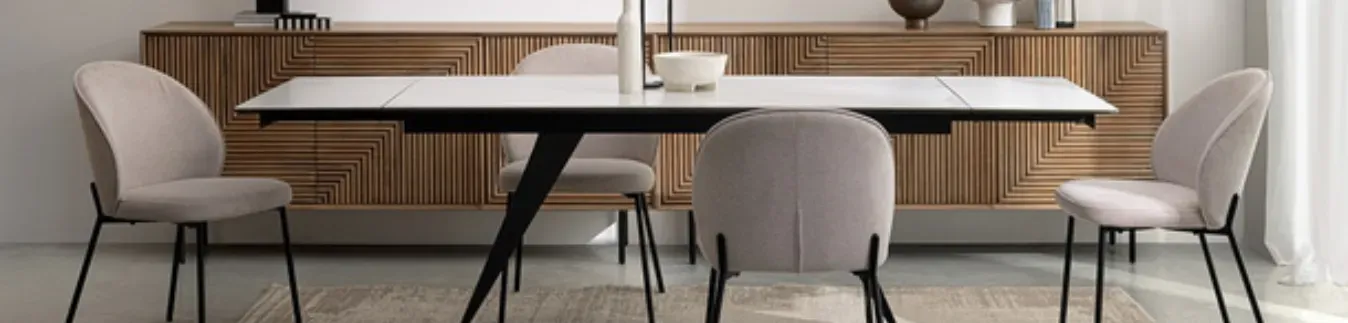 Marca Design Shop - Tavoli in Metallo e Vetro Moderni - Made in Italy