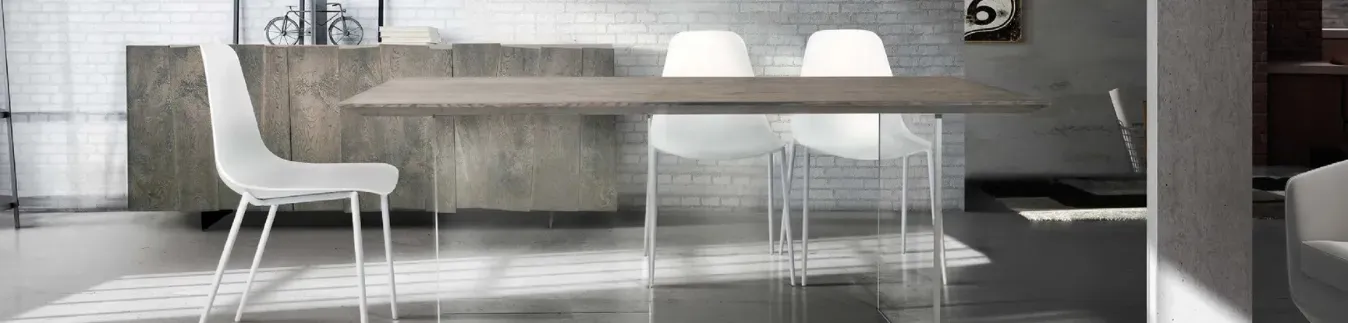 Marca Design Shop - Tavoli in Legno e Vetro Moderni - Made in Italy