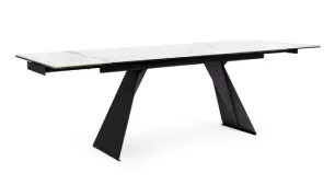 Tavoli in metallo e vetro/ceramica