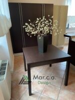 Tavolo con chiusura a libro rovere moro wengè - Mar.c.a Design