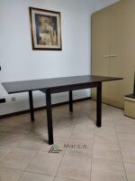 Tavolo con chiusura a libro rovere moro wengè - Mar.c.a Design