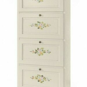 Scarpiera Shabby Chic a 4 porte, Arte Povera - Mar.c.a Design